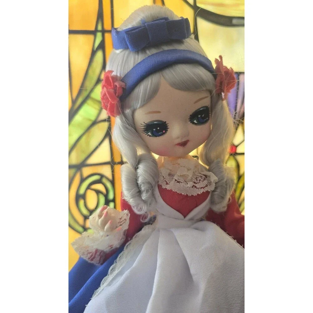 Vintage 1977 Bradley Doll Patriotic Dress Southern Belle Collectible 13
